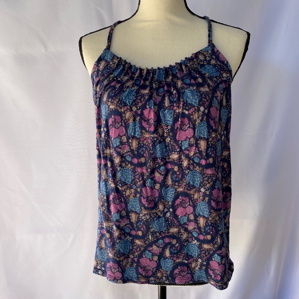 Lucky Brand flowered tank top